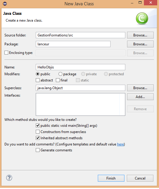 eclipse-create-class