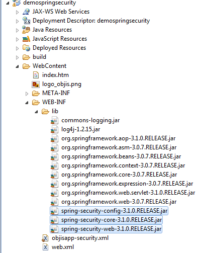 spring-security-3-config-lib-projet-eclipse